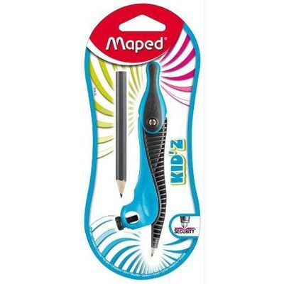 Maped Compas plastique avec bague pour crayon kid'z