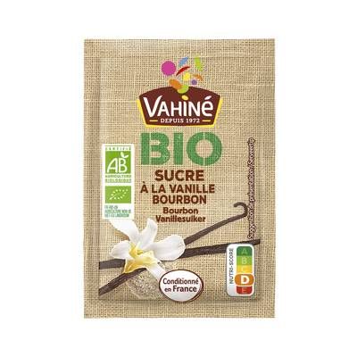 Vahine Sucre à la vanille bourbon bio, 5x7g