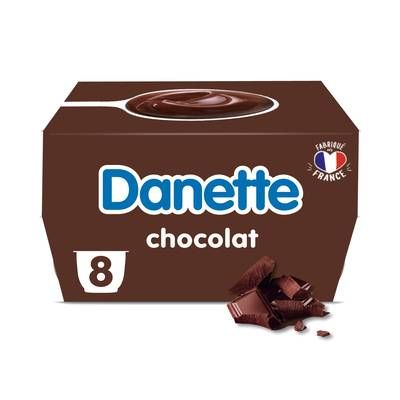 Danette Crème Dessert Chocolat, 8x125g
