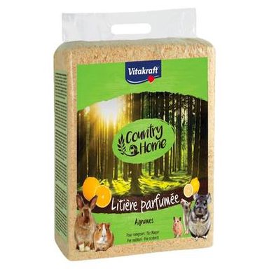 Vitakraft Litière Copeaux de Bois Parfumée Fruits des Bois pour Rongeur 20L, 900g