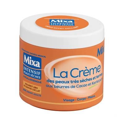 Mixa Beurre Corps Peaux Sèches, Ternes Multi usage, 400ml