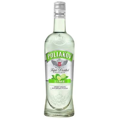 Poliakov Vodka aromatisée citron 32°, 70cl