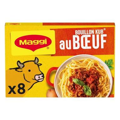 Maggi Bouillon Kub boeuf - 8 cubes, 8x10g