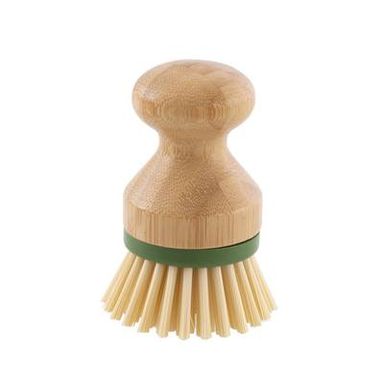 Point virgule Brosse vaisselle bambou avec tête amovible