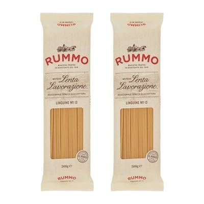 Rummo Pâtes Linguine N°13 Premium, Lot de 2x500g