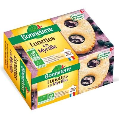 Bonneterre Lunettes à la Myrtille bio, 200g