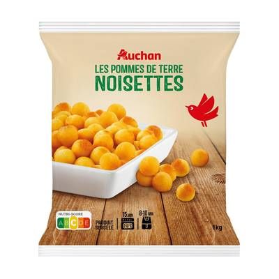 Auchan Pommes de terre noisettes, 1kg