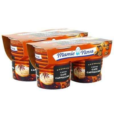 Mamie Nova Gourmand café cappuccino, Lot de 2 - 2x150g
