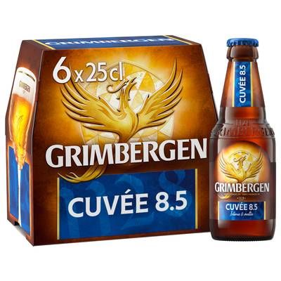 Grimbergen Bière cuvée 8.5°, 6x25cl