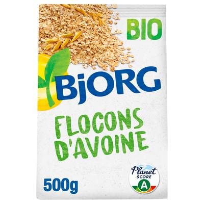 Bjorg Flocons d'Avoine complète bio, 500g