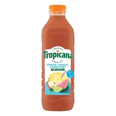 Tropicana Samba goyave - ananas - citron vert, 1L