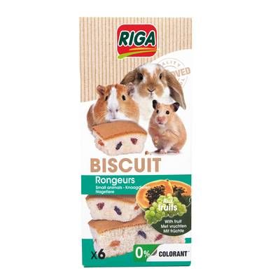 Riga Biscuits aux Fruits Rouges pour rongeur, 70g