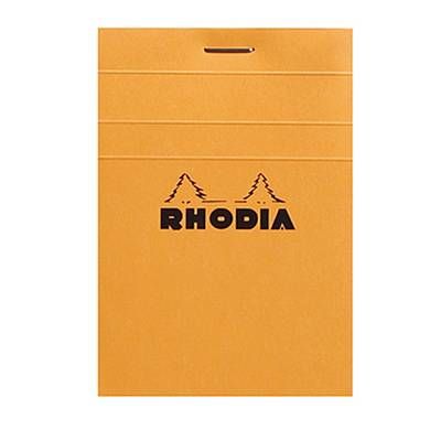 Rhodia Bloc-notes 7,4 x 10,5 cm petits carreaux N°11, 160  pages