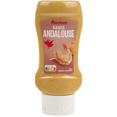 Auchan Sauce andalouse flacon souple, 340g
