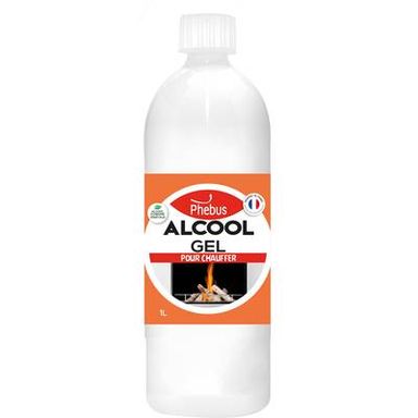 Phébus Alcool Gel pour Barbecue, Appareil à Fondue, 1L