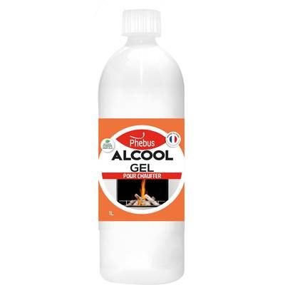 Phébus Alcool Gel pour Barbecue, Appareil à Fondue, 1L