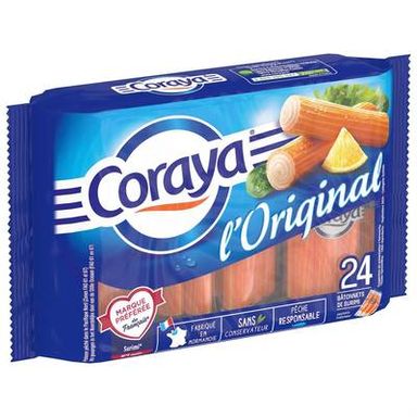 Coraya Surimi L'original, 24 bâtonnets - 360g