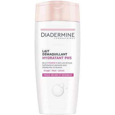 Diadermine Lait démaquillant hydratant visage et yeux, 200ml