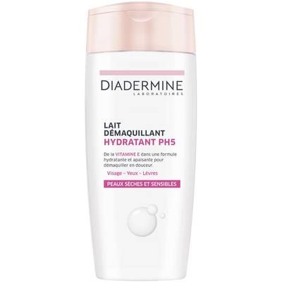 Diadermine Lait démaquillant hydratant visage et yeux, 200ml