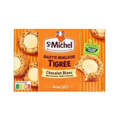 St Michel Galette Moelleuse Chocolat Blanc, 180g