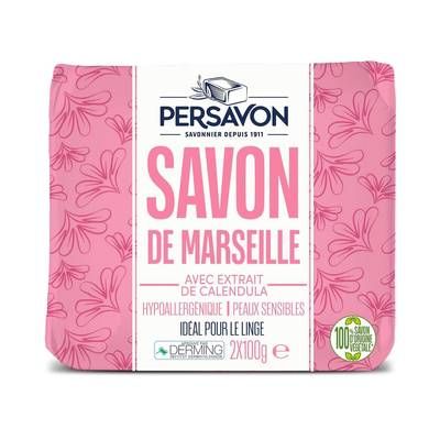 Persavon Savons main Calendula, 2 x 100g