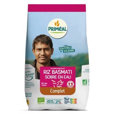 Priméal Riz Basmati Complet bio, 1kg