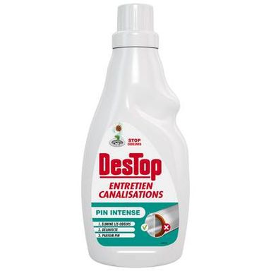 Destop Entretien canalisation fraîcheur pin, 750ml