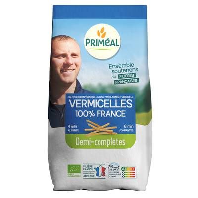 Priméal Vermicelles 1/2 complète, bio, 500g