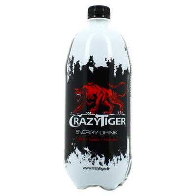 Crazy Tiger Boisson énergisante, 1L