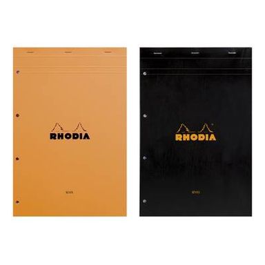 Rhodia Un Bloc-notes 21 x 31,8 cm grands carreaux N°20, 160  pages