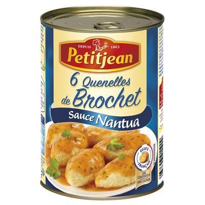 Petitjean 6 Quenelles de Brochet Sauce Nantua, 400g