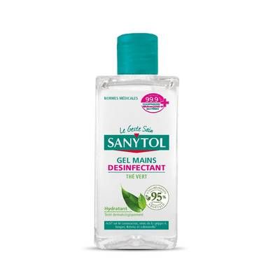 Sanytol Gel désinfectant mains sans rinçage, 75ml
