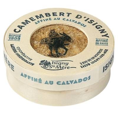 Isigny Ste mère Camembert d'Isigny Affiné au Calvados, 250g