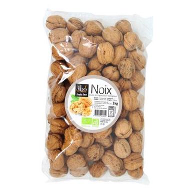 Ibo Noix sèche bio coque origine France, 1Kg