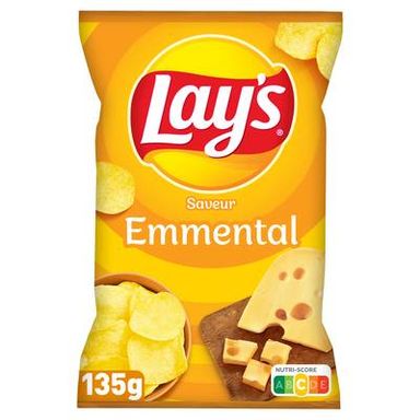 Lay's Chips saveur Emmental, 135g