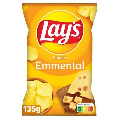 Lay's Chips saveur Emmental, 135g