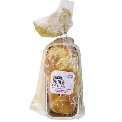 Brioches Fonteneau Brioche Tressée Sucre Perlé, 400g