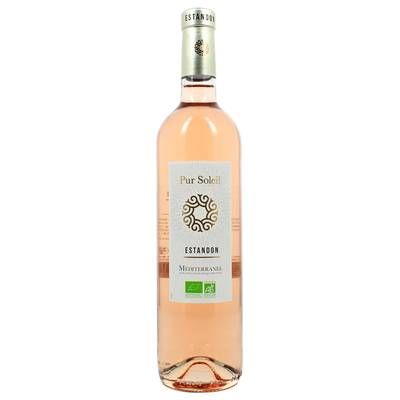 Méditerranée Rosé IGP Pur Soleil bio, 75cl