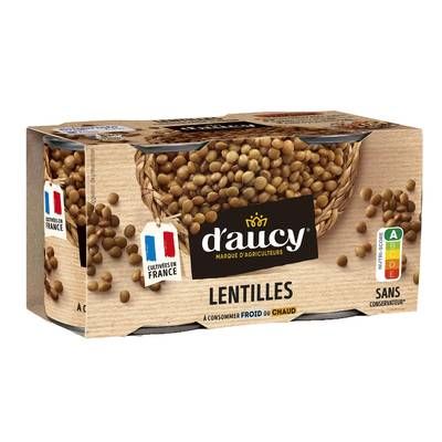 D'aucy Lentilles, 2x130g