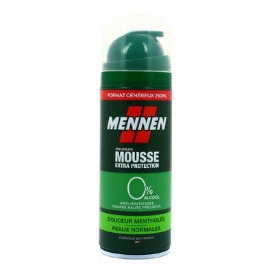 Mennen Mousse à raser Mentholée, 250ml