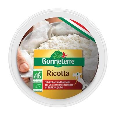 Bonneterre Ricotta Bio, 250g