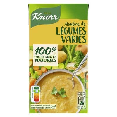 Knorr Soupe Mouliné de Légumes Variés, 50cl