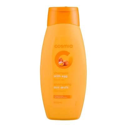 COSMIA Shampooing aux oeufs tous types de cheveux, 500ml