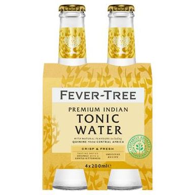Fever Tree Tonic Water (bouteille en verre), 4x20cl