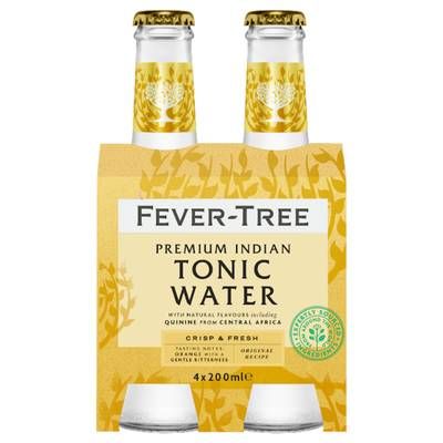 Fever Tree Tonic Water (bouteille en verre), 4x20cl