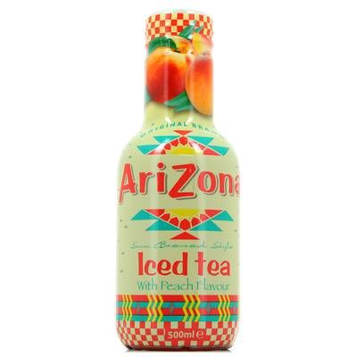 Arizona Thé glacé au thé noir et à la pêche, 500ml