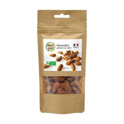 Plein Jour Amandes Francaises Grillées, Bio, 90g