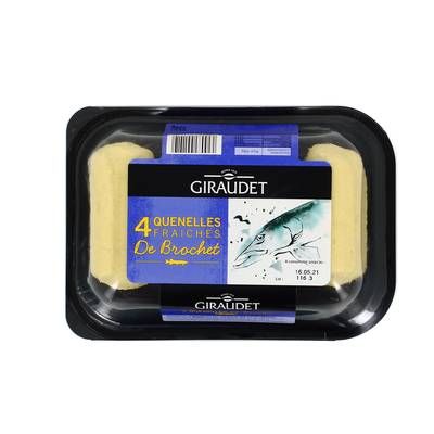 Giraudet Quenelle de Brochet, 4x80g