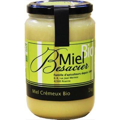 Miel Besacier Miel cremeux biologique, 1kg
