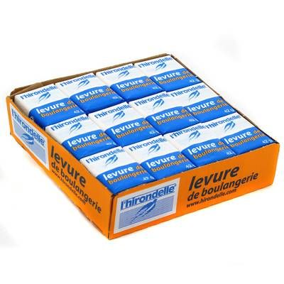 l'hirondelle Levure Boulangère Fraîche, 12x42g